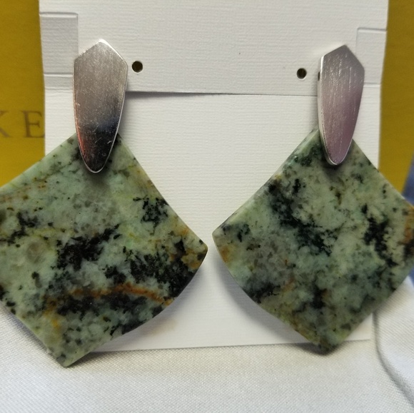 Astoria Silver Drop Earrings - Picture 2 of 2